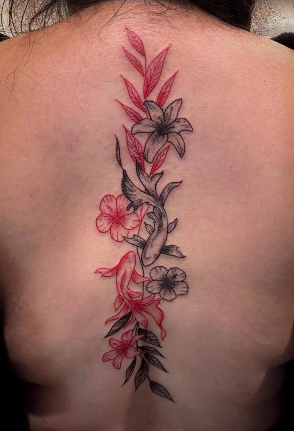 Floral Spine Piece